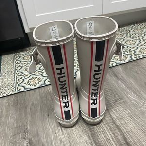 Tricolored Hunter Rainboots